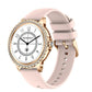 Reloj inteligente deportivo con asistente de voz e IA y función de llamadas Bluetooth., Black Silicone Strap, Gold Pink Silicone Strap, Silver Gray Silicone Strap, Gold Rough Steel Strap+Pink Silicone Strap, Silver Rough Steel Strap+Gray Silicone Strap...