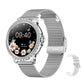 Reloj inteligente deportivo con asistente de voz e IA y función de llamadas Bluetooth., Black Silicone Strap, Gold Pink Silicone Strap, Silver Gray Silicone Strap, Gold Rough Steel Strap+Pink Silicone Strap, Silver Rough Steel Strap+Gray Silicone Strap...