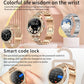 Reloj inteligente deportivo con asistente de voz e IA y función de llamadas Bluetooth., Black Silicone Strap, Gold Pink Silicone Strap, Silver Gray Silicone Strap, Gold Rough Steel Strap+Pink Silicone Strap, Silver Rough Steel Strap+Gray Silicone Strap...