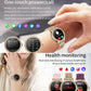 Reloj inteligente deportivo con asistente de voz e IA y función de llamadas Bluetooth., Black Silicone Strap, Gold Pink Silicone Strap, Silver Gray Silicone Strap, Gold Rough Steel Strap+Pink Silicone Strap, Silver Rough Steel Strap+Gray Silicone Strap...