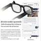 Gafas inteligentes AIMB-G1 con cámara de 5 MP y traducción automática por IA en tiempo real, vídeo estabilizado 1080p, kit de 3 lentes., AIMB-G1