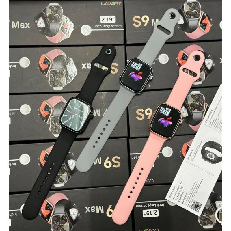 Smart Watch S9 Max with NFC, calls, heart rate, mini games