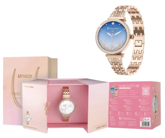 Unico sw2785 smart watch - Metal With stones